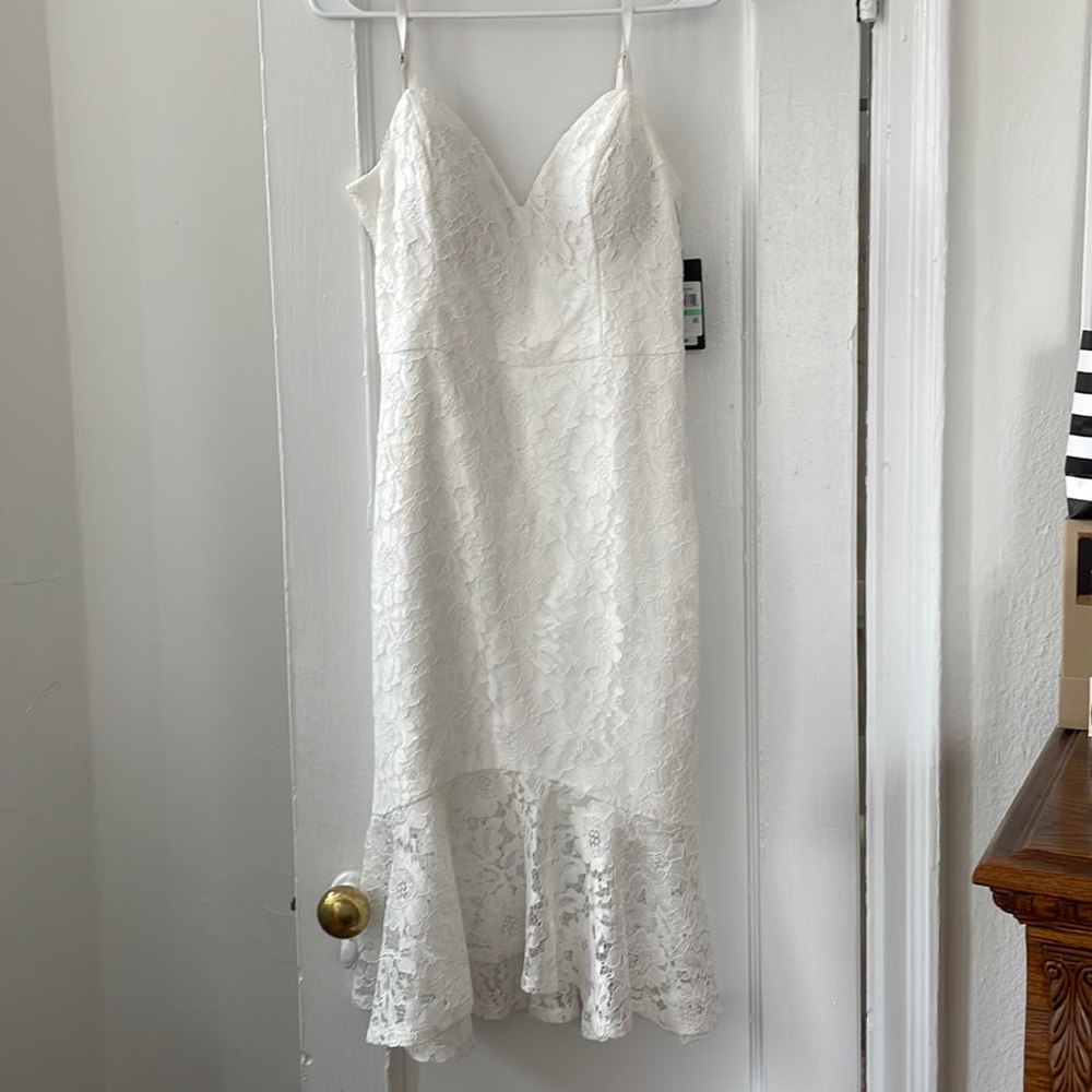 White Dress , New With Tags